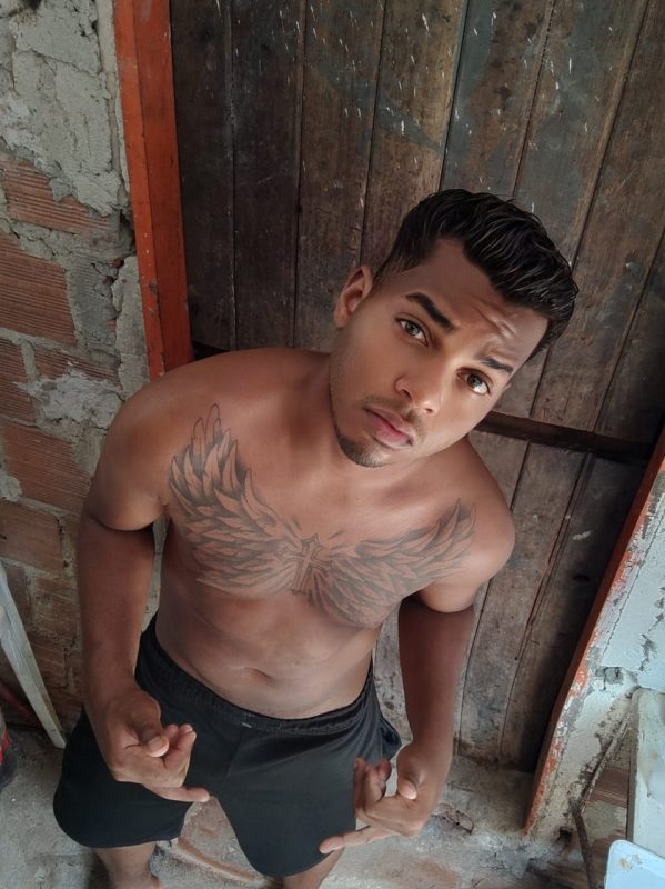 Negro Tatuado 21cm 11